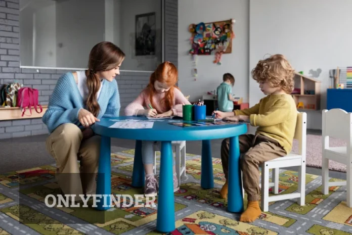 Child playing in a safe Australian daycare facility, highlighting key factors to consider when selecting a daycare for early childhood development.