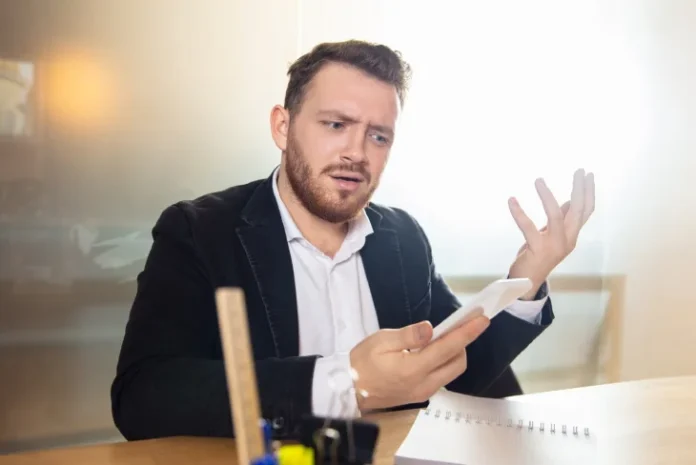 Personal injury attorney in VA reviewing case files for client compensation