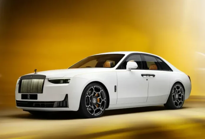Make1M Rolls Royce Ghost luxury sedan showcasing opulent design and powerful V12 engine.