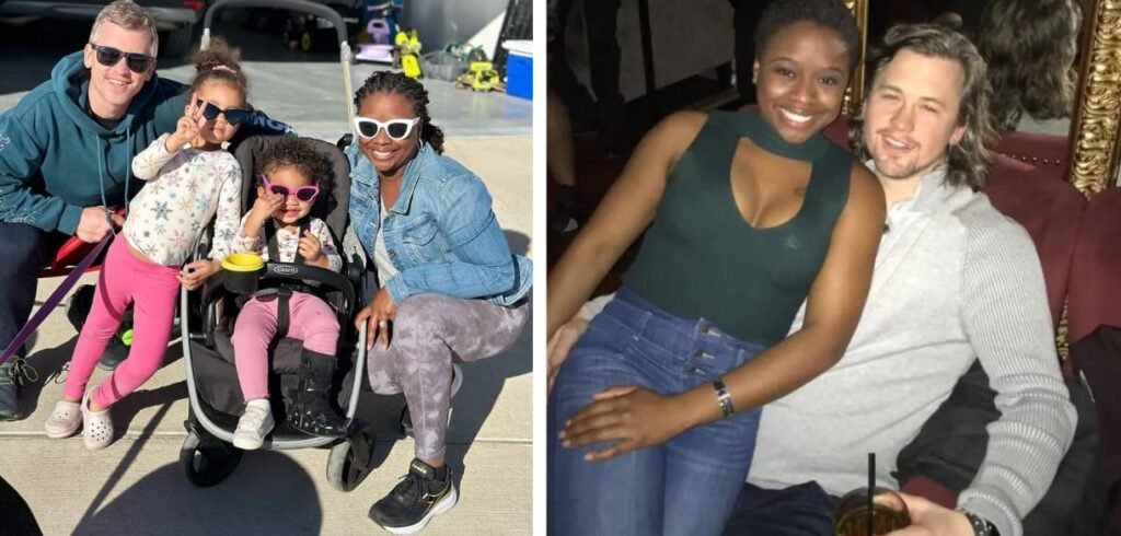 Matt and Brittany at a community event showing their involvement in local causes