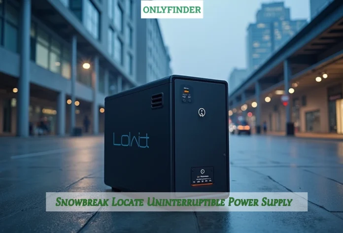 snowbreak locate uninterruptible power supply providing reliable backup during outages with advanced technology