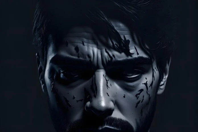 Watchmenontheall Calvin standing tall amidst chaos, embodying hope and innocence in the gritty Watchmen world. #watchmenontheallcalvin