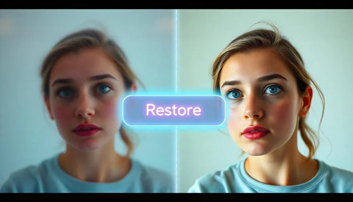Restore and enhance old photos with AI Ease photo enhancer for modern, vibrant results.