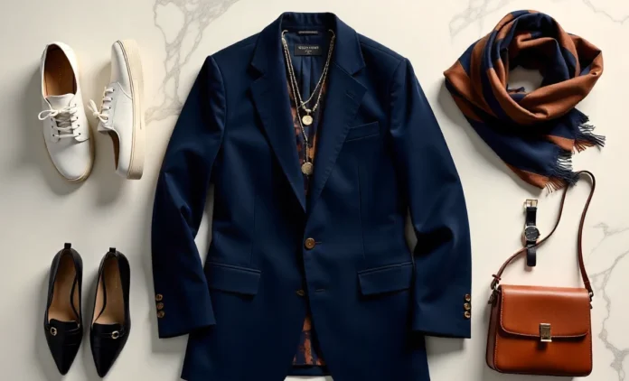 Professional blazertje styling with tailored trousers for modern workplace fashion