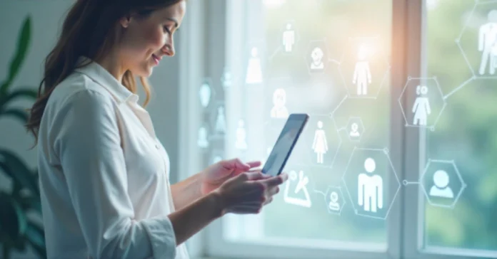 LeahRoseVIP digital wellness community platform showing online health support and caregiver resources for seniors