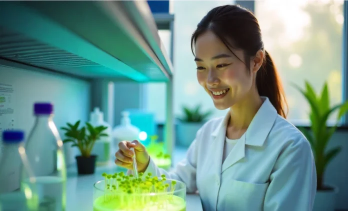 Insoya Bioengineered Soy Protein Revolution - Enhanced Digestible Plant Based Nutrition Insoya bioengineered soy beans transformation showing regular soybeans becoming enhanced digestible protein powder with probiotics